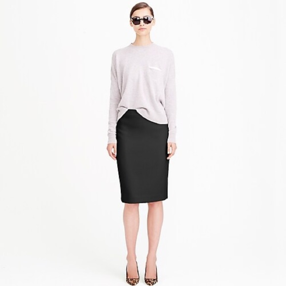J. Crew wool pencil skirt